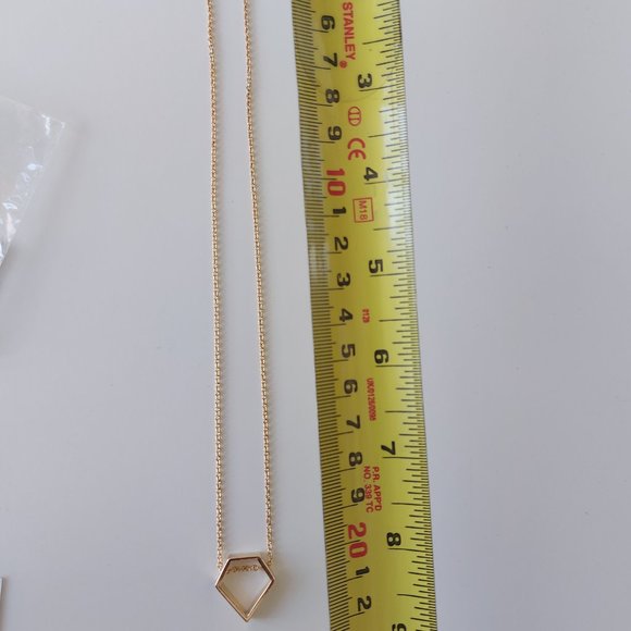 2/$30 FOXY GOLD DIAMOND NECKLACE - Picture 2 of 4